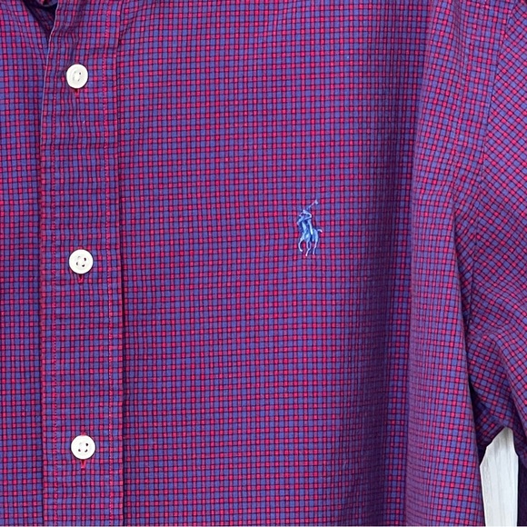 Ralph Lauren Custom Fit Mens Long Sleeveeve Button Down Size XL - Picture 3 of 12